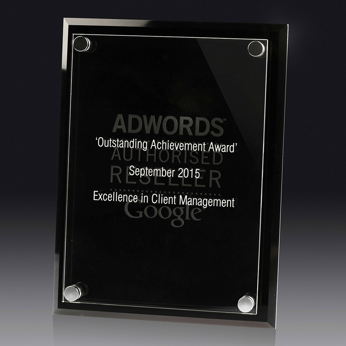 Acrylic Ambition Plaque