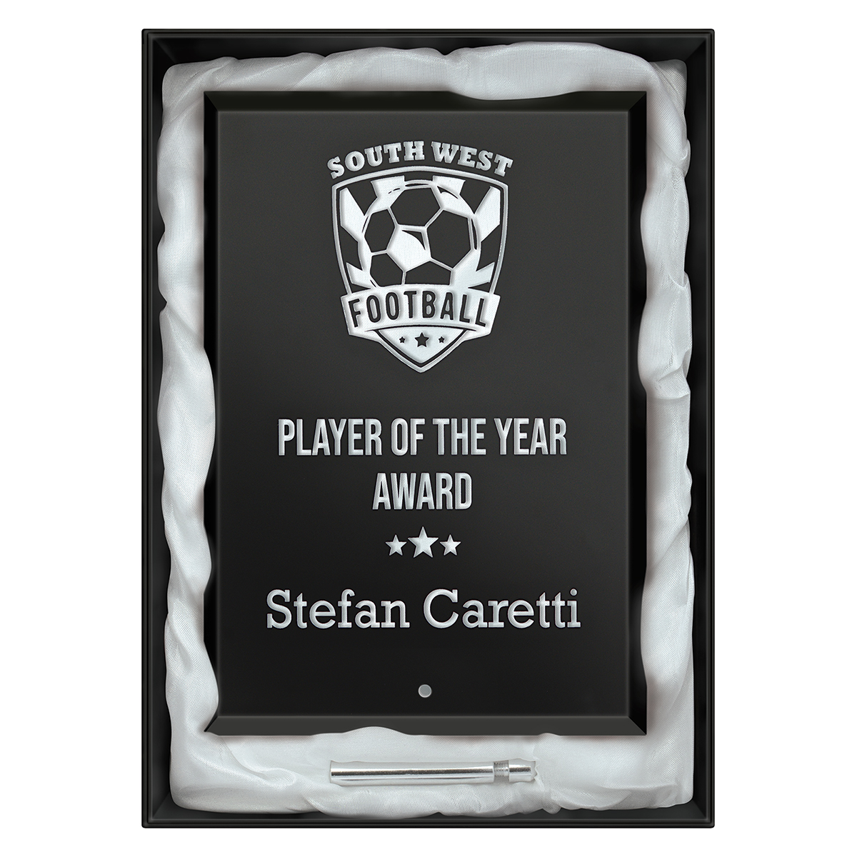 Radiant Plaque Black