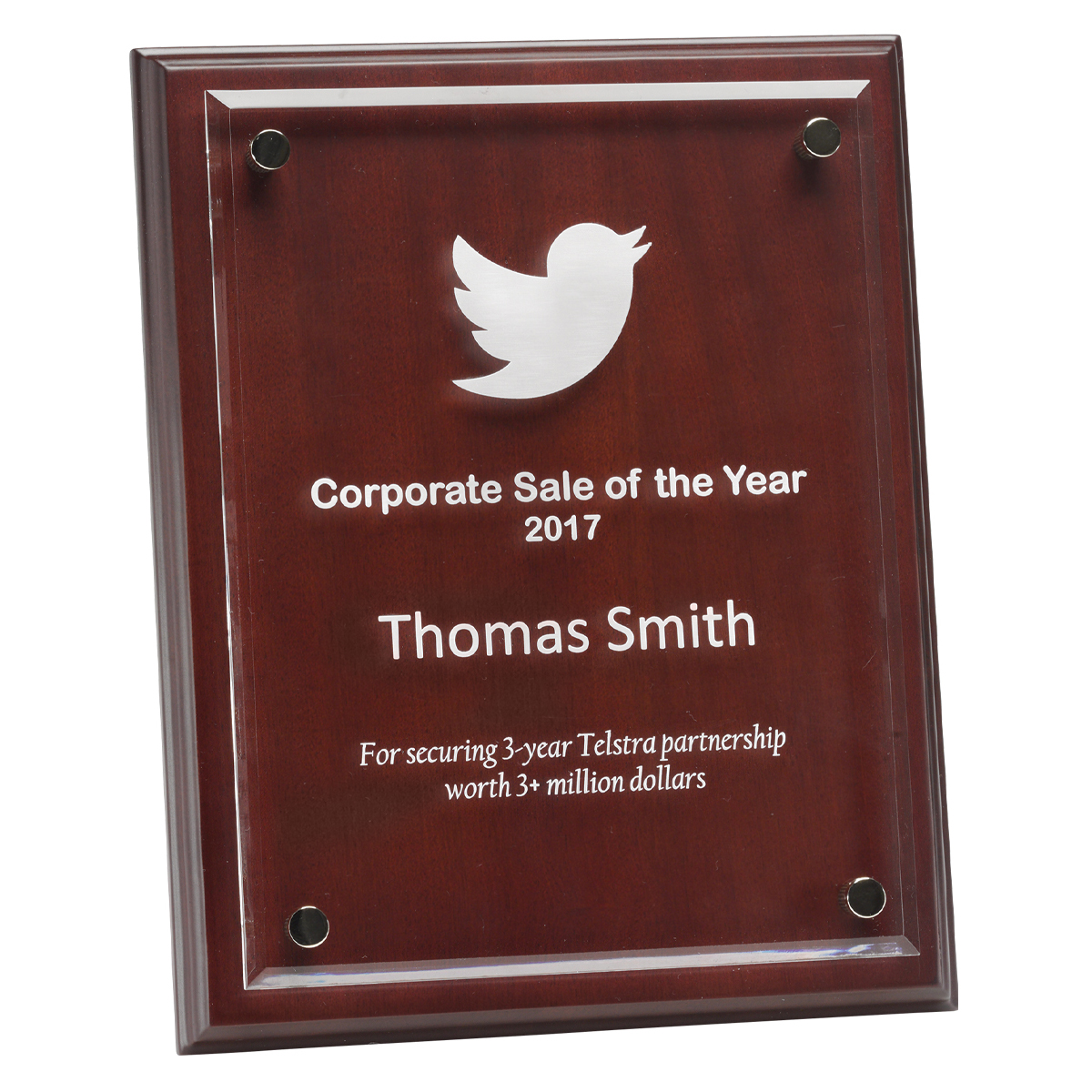 Floating Acrylic Plaque