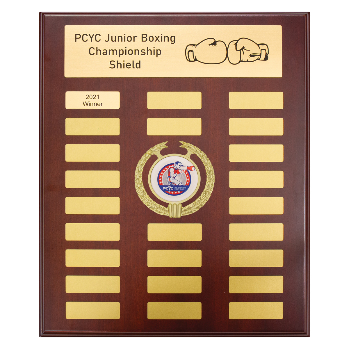 Central Logo Plaque