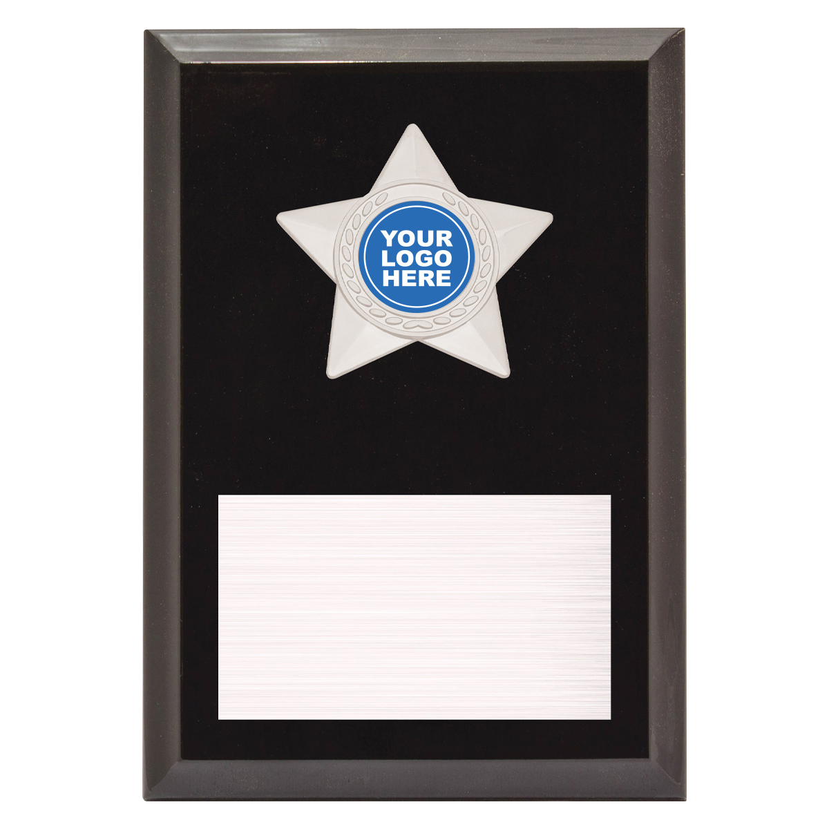 Star Plaque - Silver