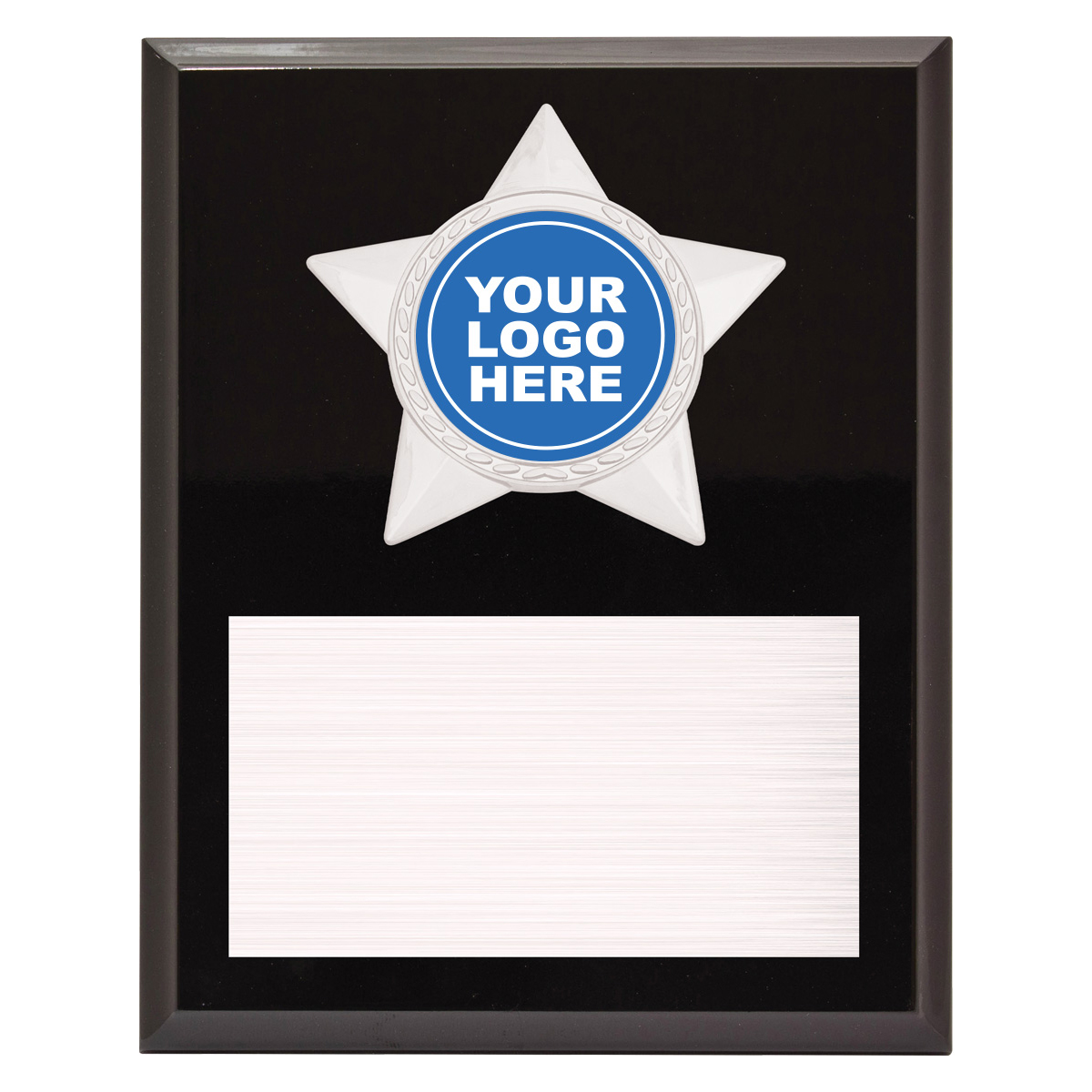 Star Plaque - Silver